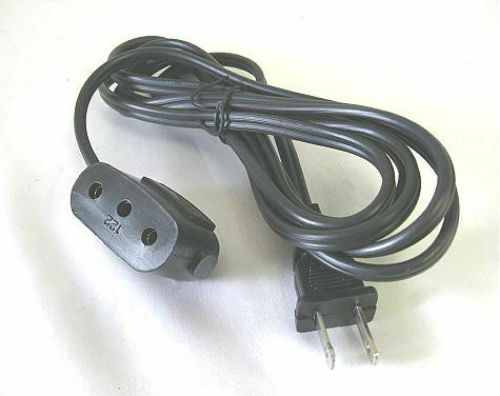 NEW SINGER SEWING MACHINE SINGLE LEAD POWER CORD-15-91, 301, 301A, 401,  403